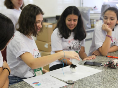 Foto tirada em 2019, na edição presencial do projeto